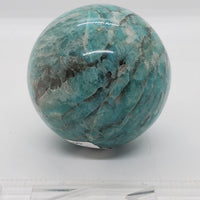 2.5" Amazonite sphere - Highland Rock
