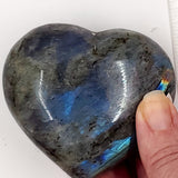 Labradorite, Heart-shaped
